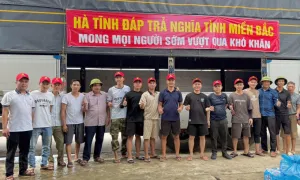 Người miền Trung 'trả ân tình' cho vùng lũ phía Bắc